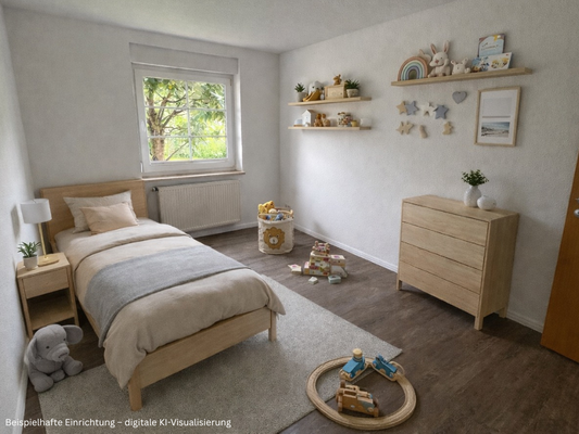 Kinderzimmer 1 EG - möbliert
