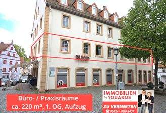 OG: Büro- Praxisräume zu vermieten