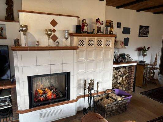 Wohnzimmer Kamin