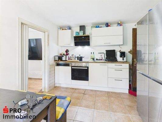 Wohnküche im Untergeschoss