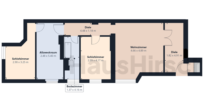 Grundriss B87 2OG links
