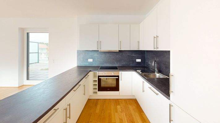 Küchenbereich (Musterwohnung)