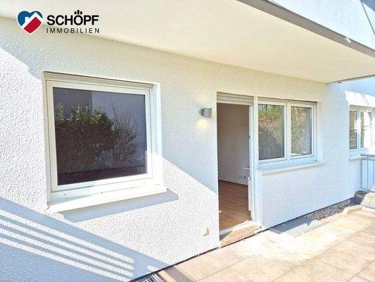 Überdachte Terrasse