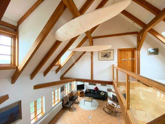 Blick von der Galerie