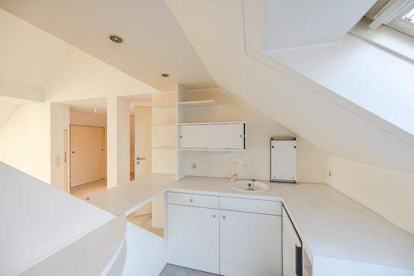 Küche im Dachgeschoss