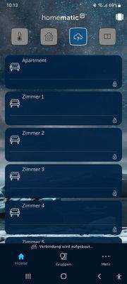App-Steuerung Schlösser