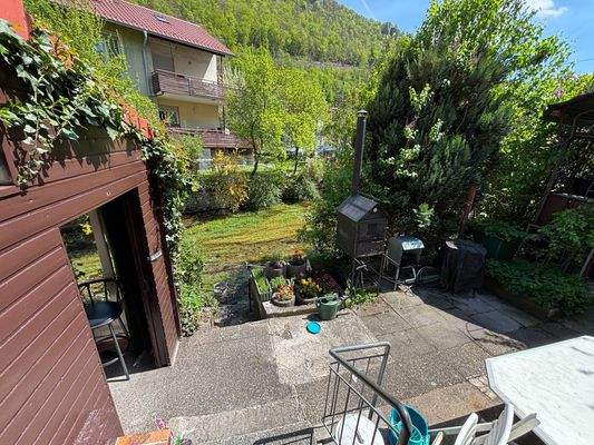 Garten, Zugang zum Echaz