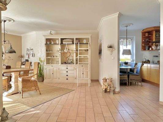 Der Übergang zwischen Kochen und Essen