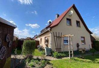 Giebelansicht vom Garten
