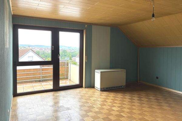 Wohnen mit Ausgang zum Balkon