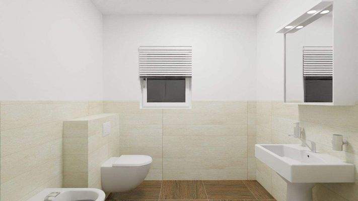 Gäste-WC im Erdgeschoss