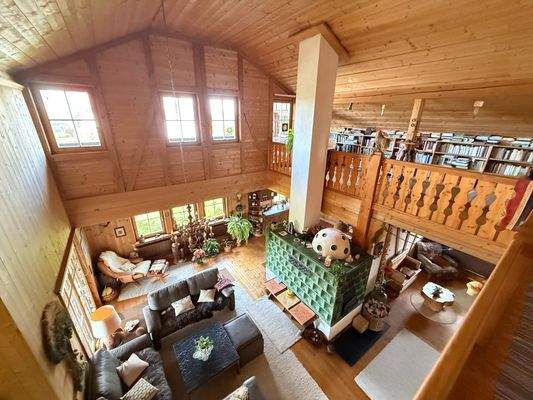 Blick zum Wohn-Esszimmer