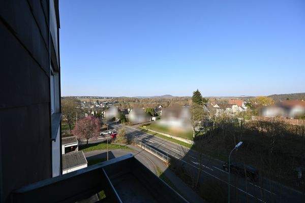 Ausblick Loggia Wohnung