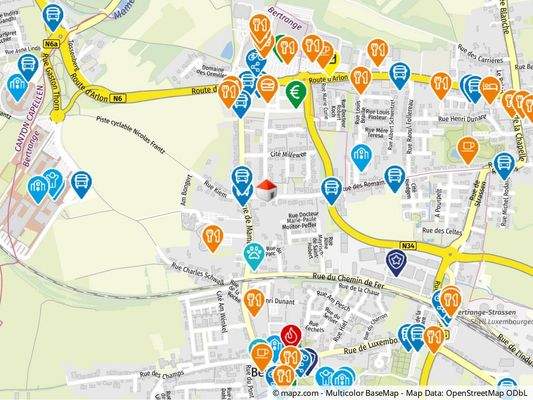 Geolyzer Kartenausschnitt