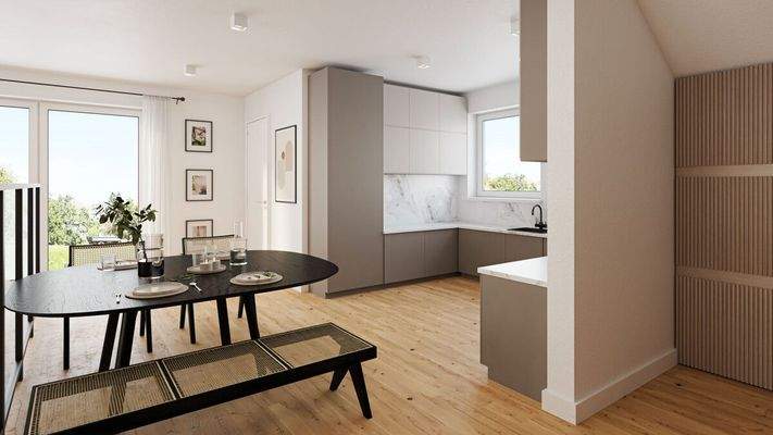 Eingang Wohnung 9 im Gebäude 1