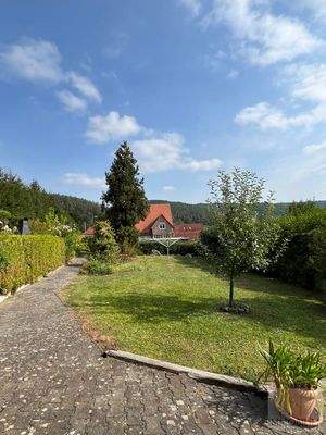 Garten vor der Terrasse