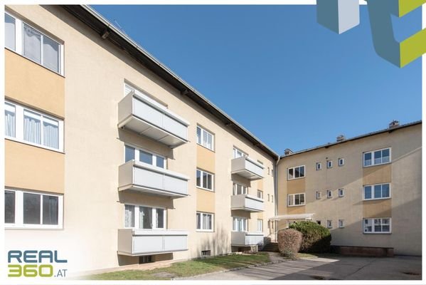 Außenansicht der Wohnanlage