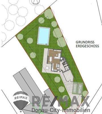 Planbeispiel Einfamilienhaus EG