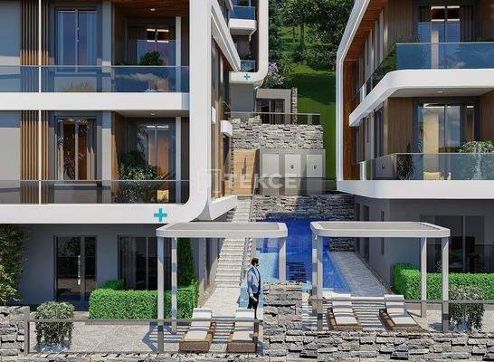 Spacious Apartments with Smart Home Systems in Alanya