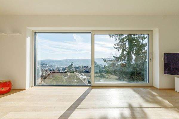 Aussicht aus dem Wohnbereich