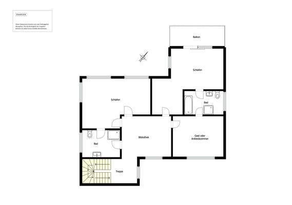 Grundriss Obergeschoss