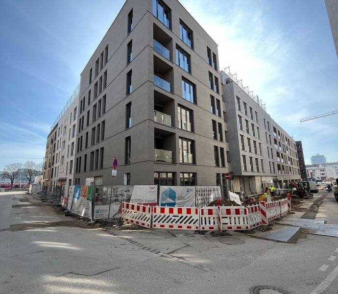 Erstklassige Neubau-Erdgeschosswohnung im Ulmer Dichterviertel - Erstbezug