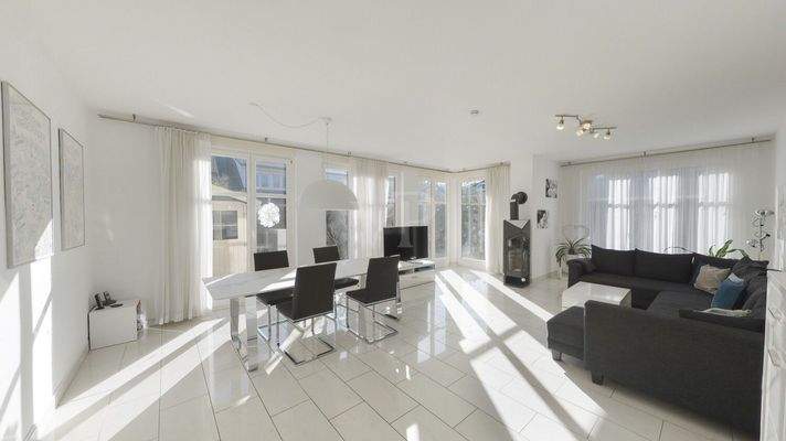 Light-filled living room