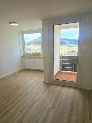 Essbereich und Balkon