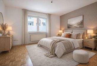 Schlafzimmer Virtual Staging 