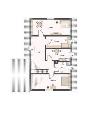 Mehrfamilienhaus - Dachgeschoss