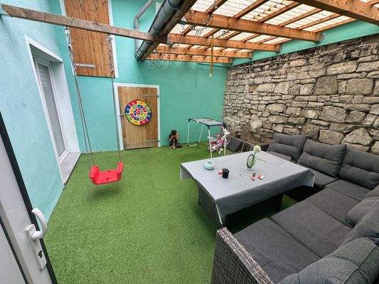 Überdachte Terrasse 