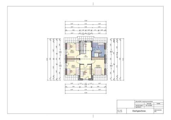 Grundriss Dachgeschoss
