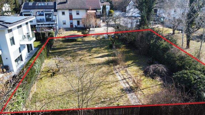 Grundstück Luftaufnahme