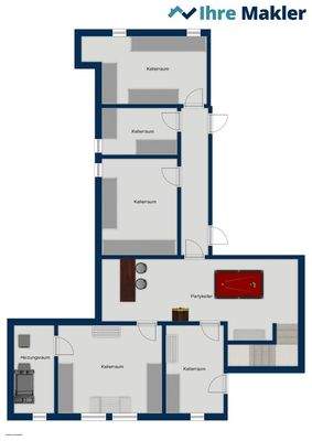 Grundriss Kellergeschoss