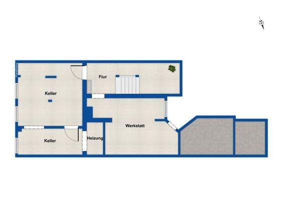 Grundriss - Kellergeschoss 