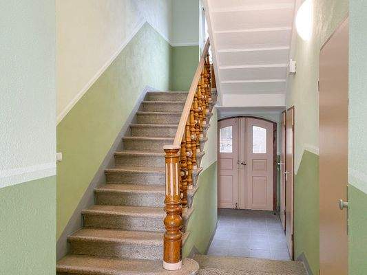 Saniertes Treppenhaus