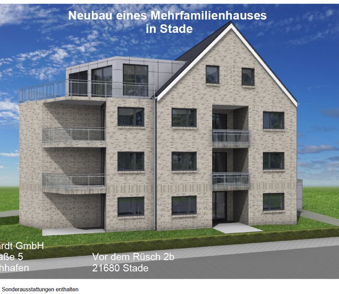 ZENTRALE LAGE | Neubau | Obergeschoss WE5 | Modern | geringe Heizkosten