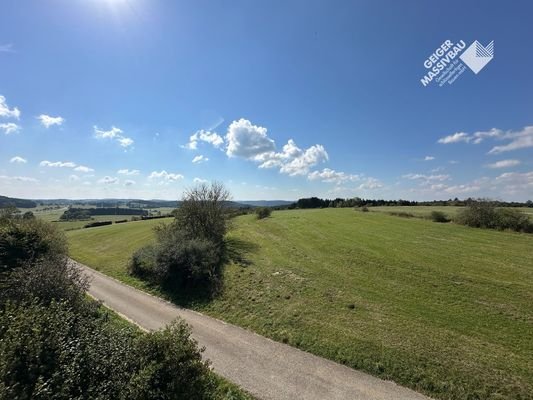 Ausblick von der Terrasse