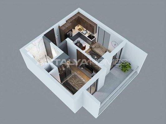 Chic Apartments with Rental Income Potential in Altintas, Antalya