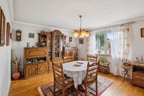 Esszimmer im Erdgeschoss