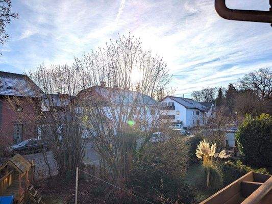 Blick vom Südbalkon