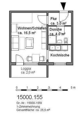 Grundriß mit BALKON !!!!