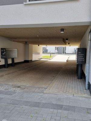 THE FIZZ Aachen - Zugang zum Innenhof