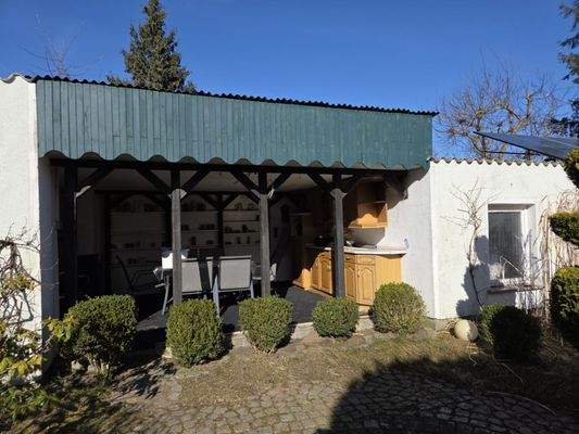 Sommerküche..Sitzecke