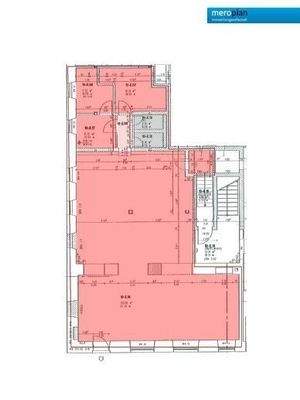 Grundriss Gewerberäume