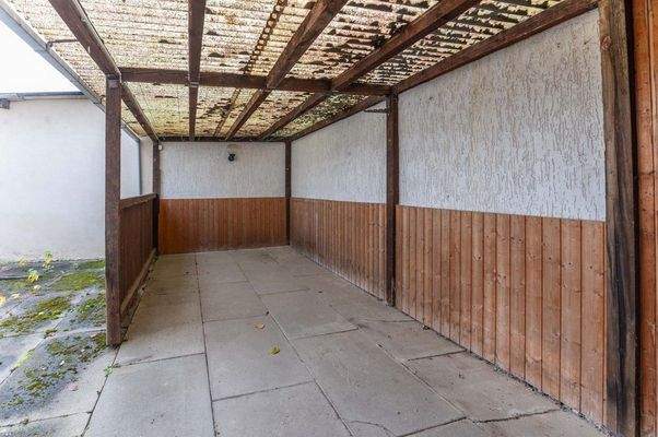 Überdachter Freisitz