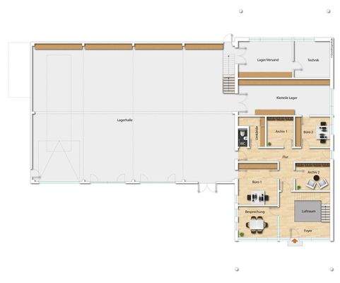 Grundriss EG (nicht maßstabsgetreu - kann vom Original abweichen)