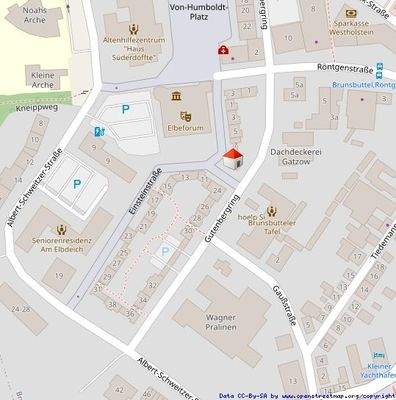 Lageplan Einsteinstr. 9