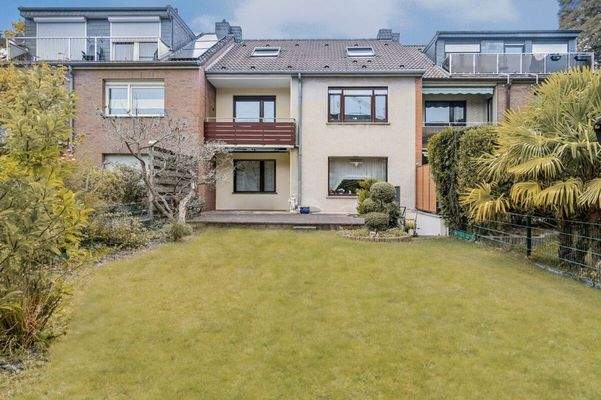 Rückseitige Hausansicht