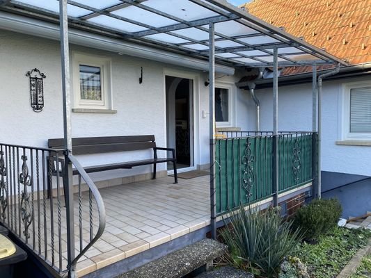 Terrasse links